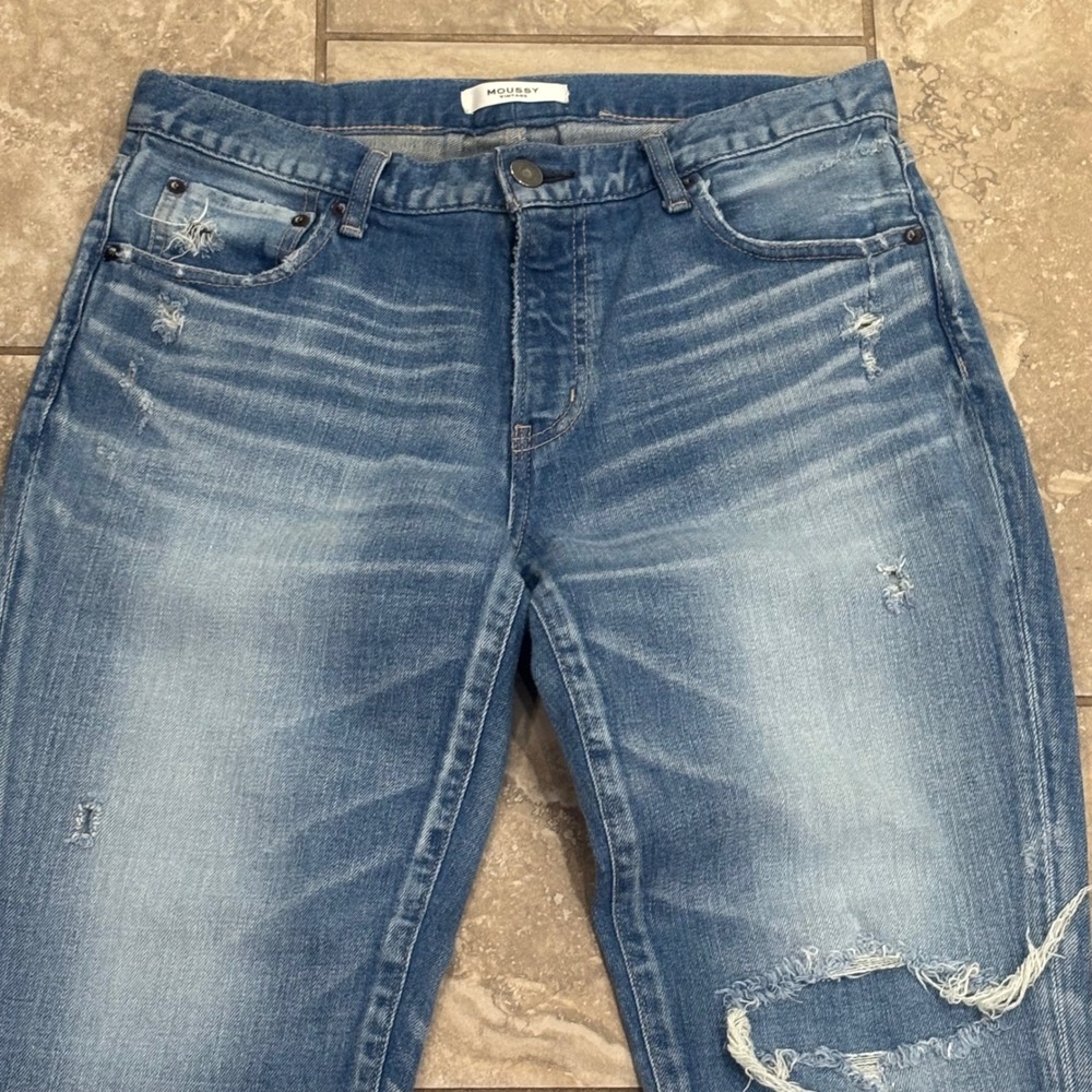 Moussy Vintage Women's Lenwood Skinny - Light Blue size 31 - Picture 2 of 16